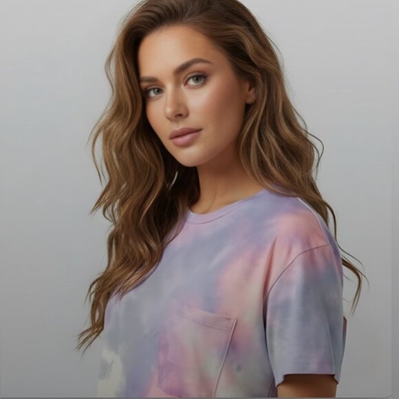 Tie Dye Maxi Dress - Picture 2 of 6